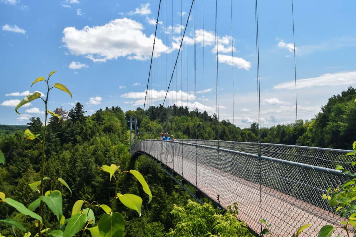 coaticook gorge bridge