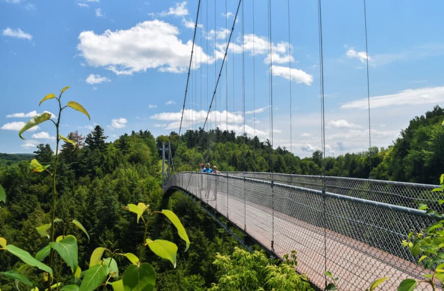 coaticook gorge bridge