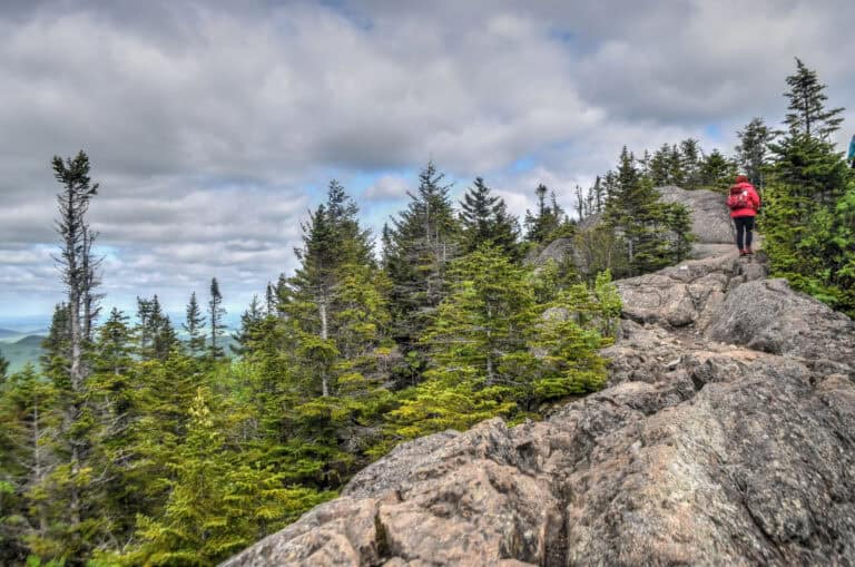 sentier pic de l'ours parc national orford