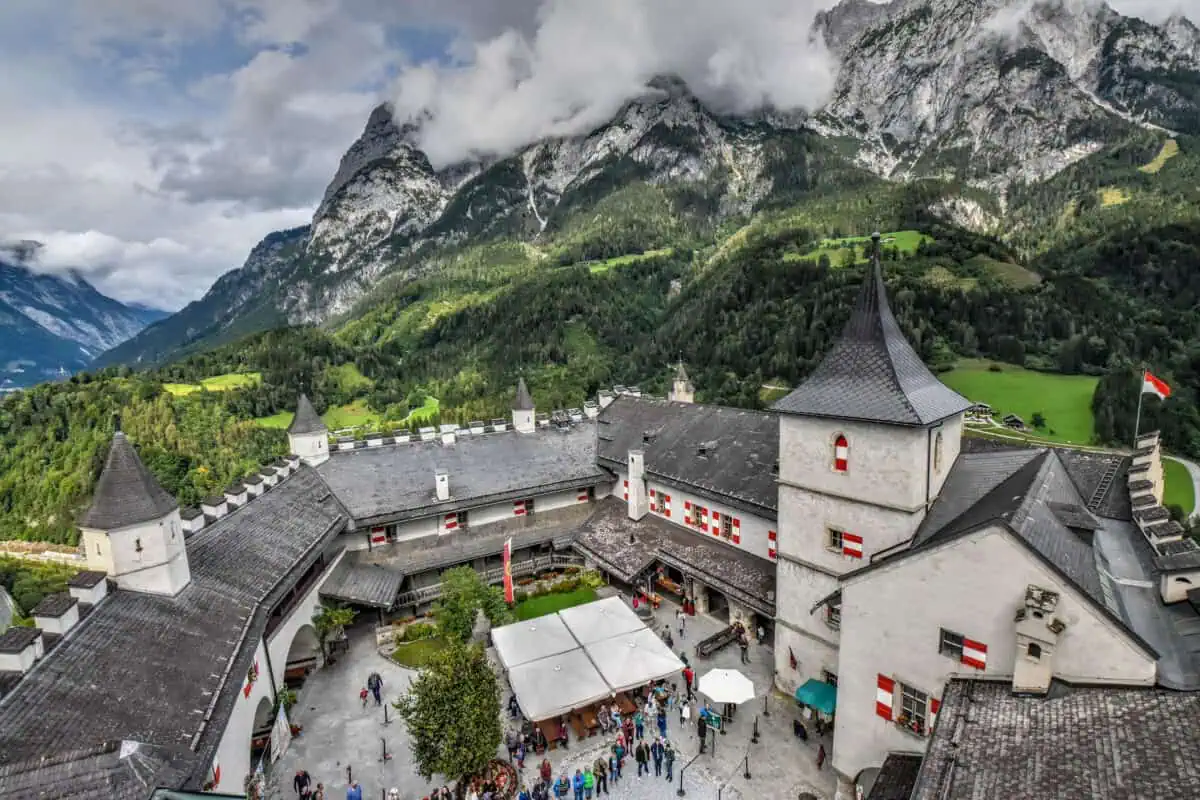 hohenwerfen castle visit