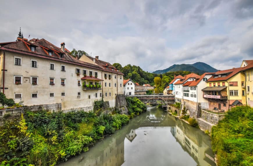 Capuchin Bridge Škofja Loka