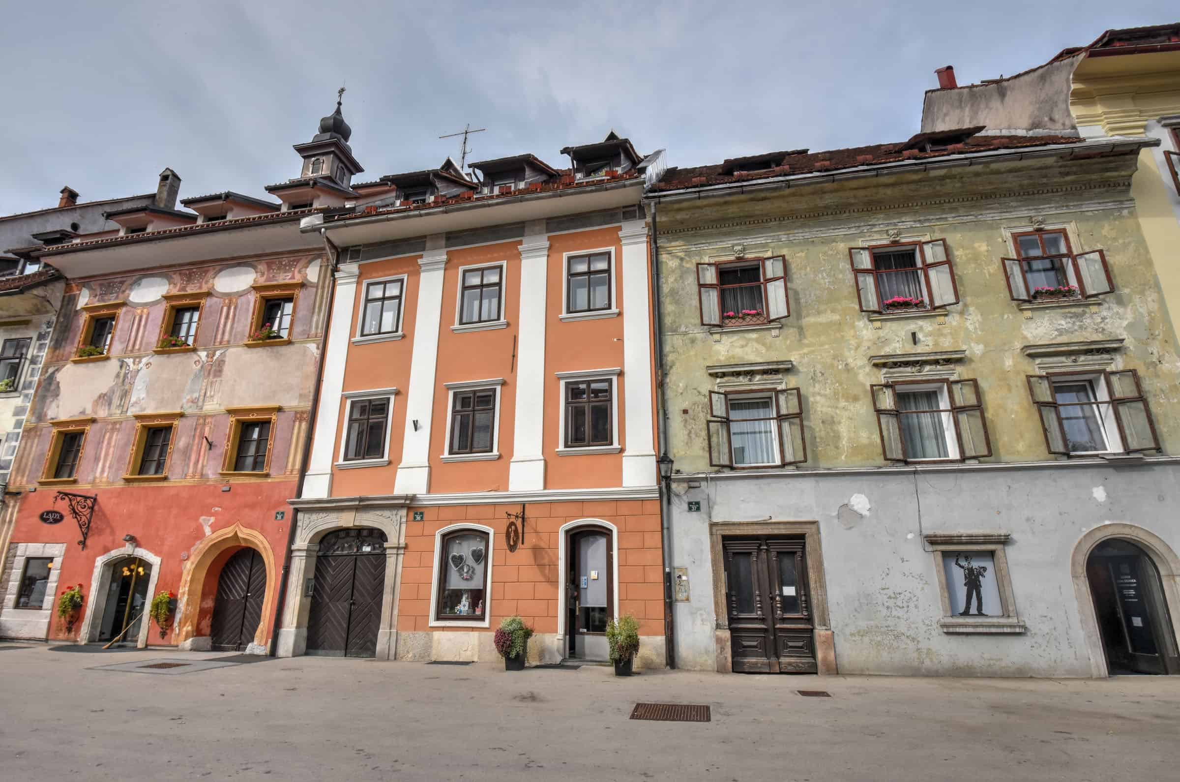 Old Town Hall on Mestni Trg in Škofja Loka