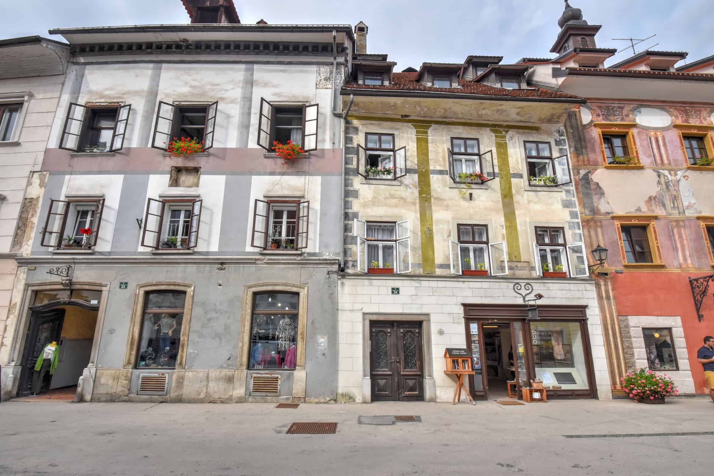 Škofja Loka building facades