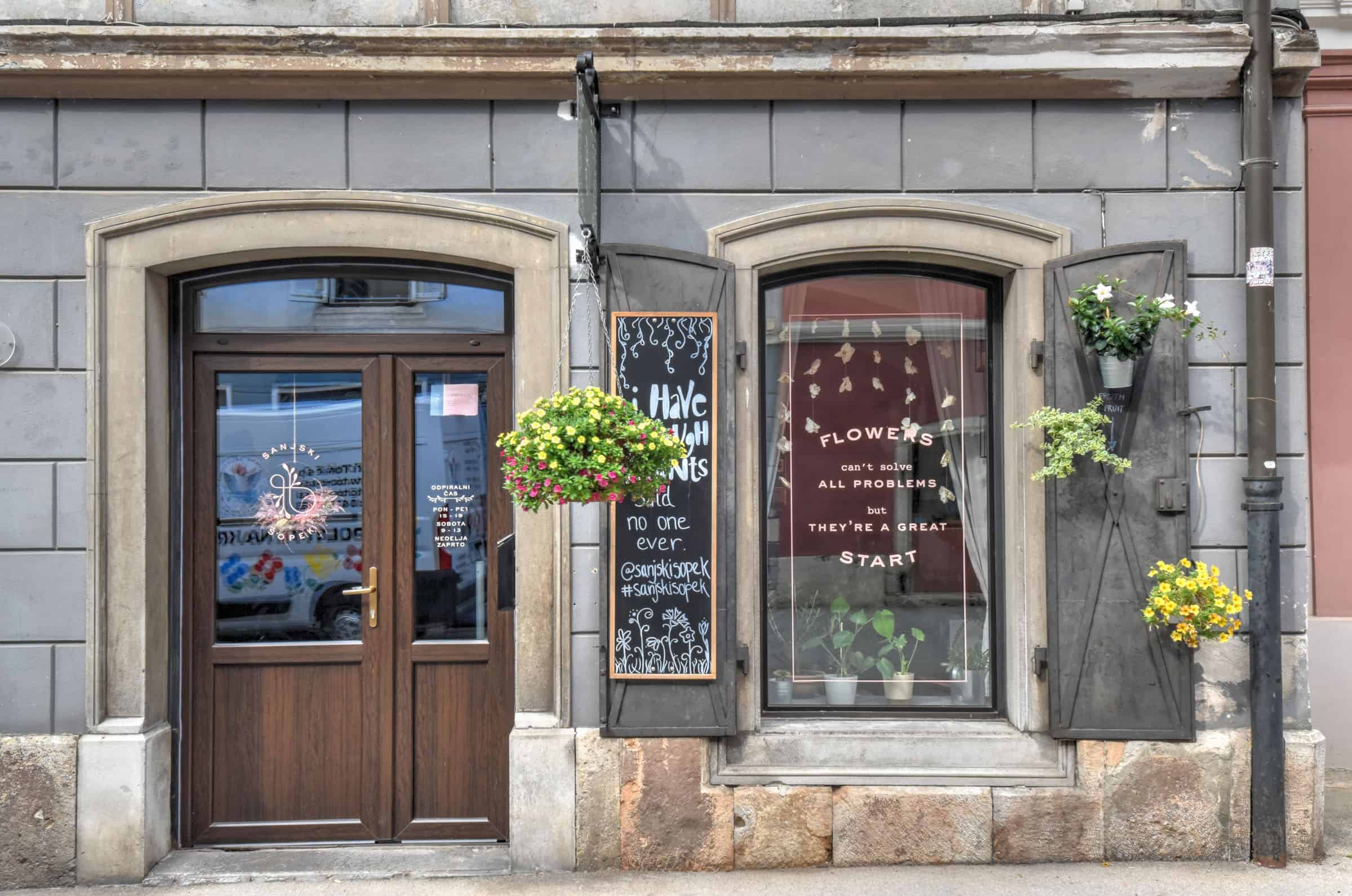 Škofja Loka building facades