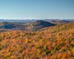 mont ouareau hiking trail viewpoint