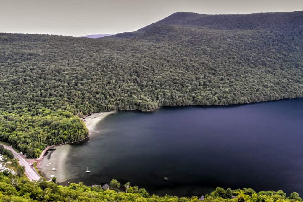 Mount Pisgah pulpit rock viewpoint