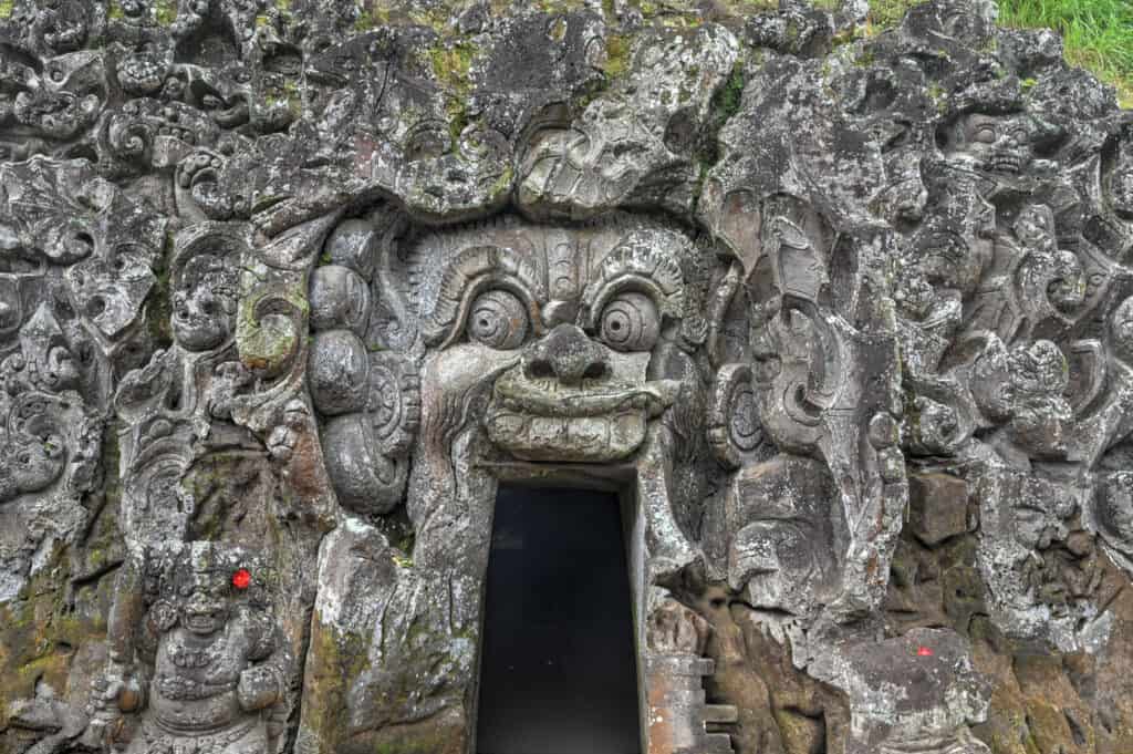 Bali's Goa Gajah the  Elephant Cave