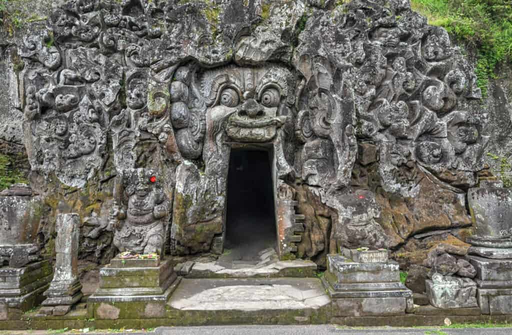 Ubud's Goa Gajah the  Elephant Cave