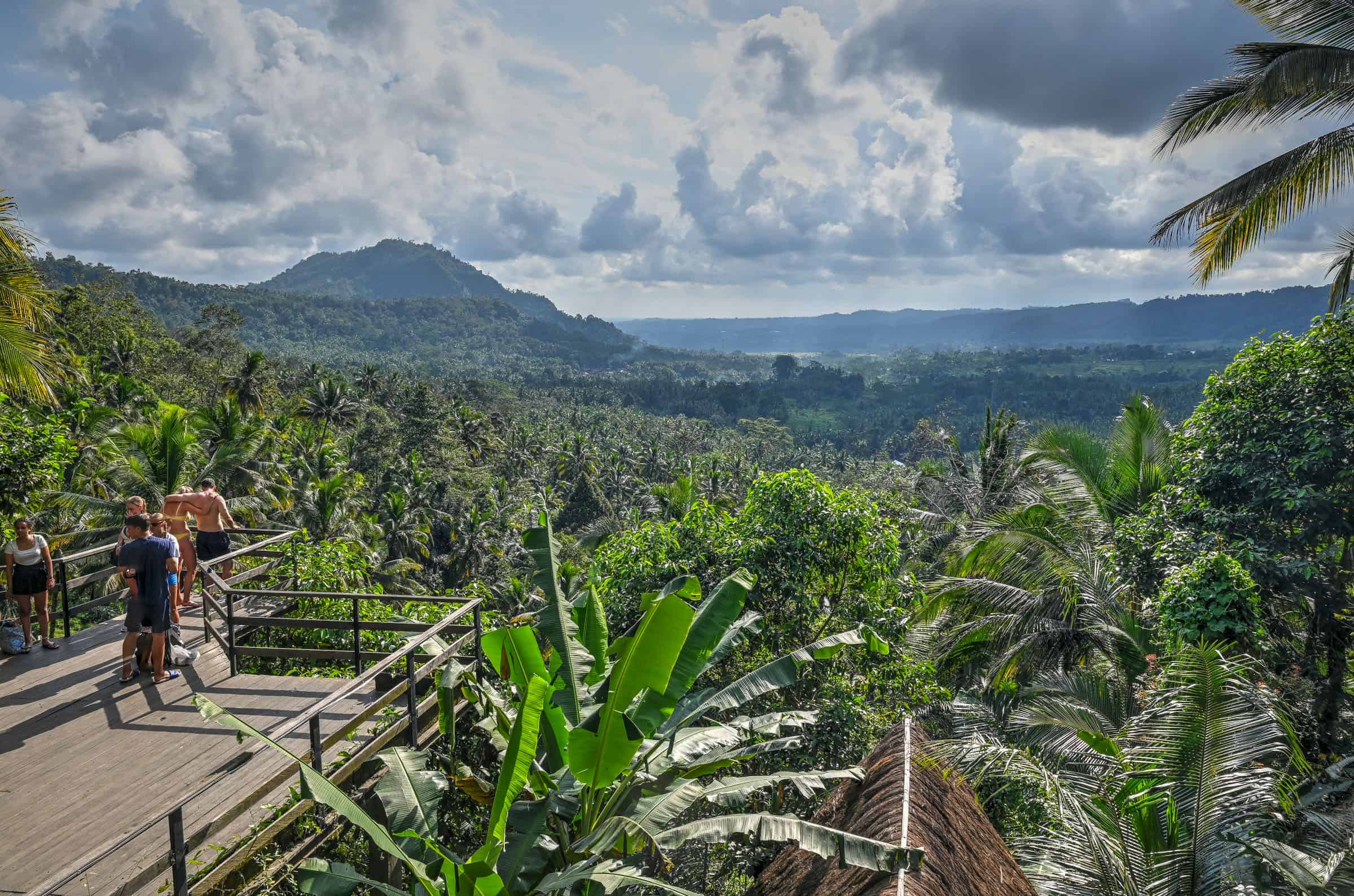 Bali's Gembleng Waterfall viewing platform