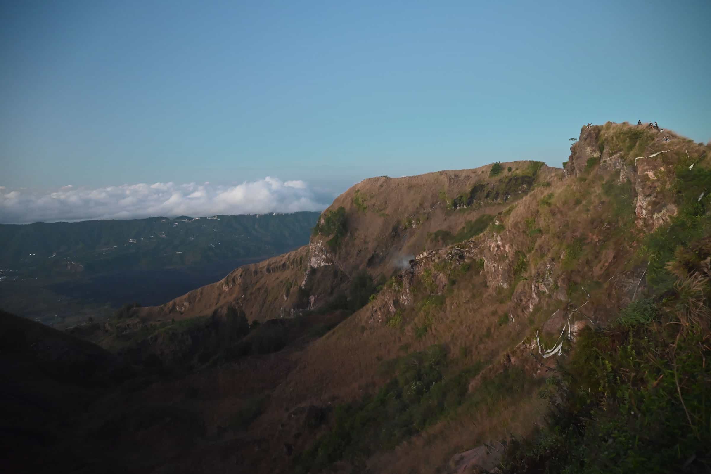 mount batur volcano in bali