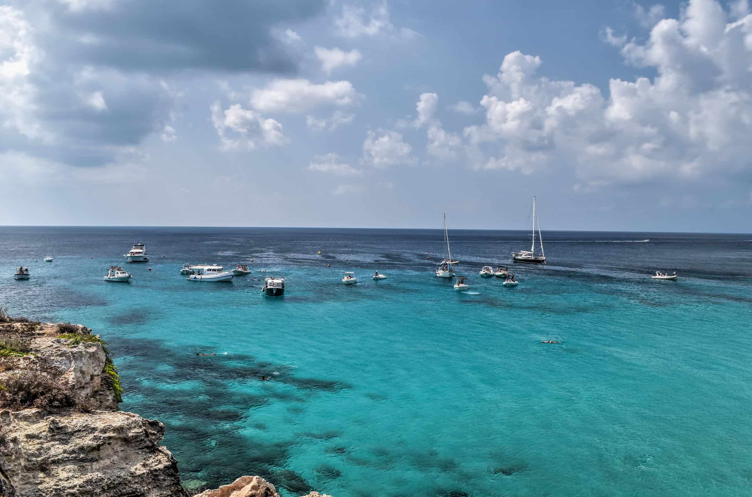 sailboats favignana