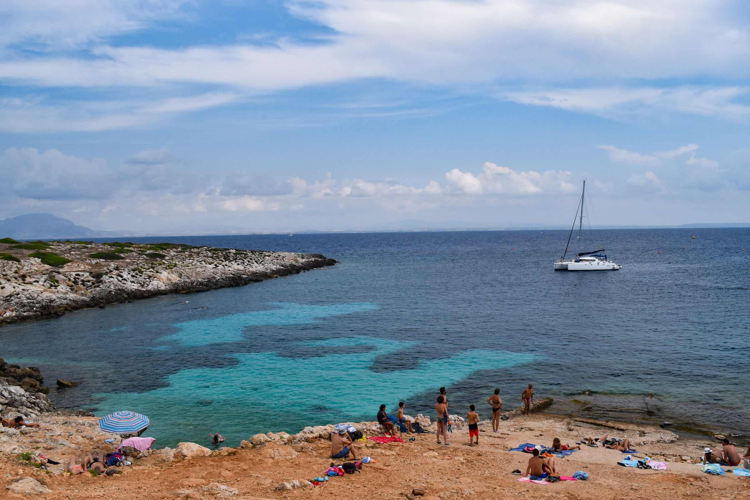 cala minnola in levanzo
