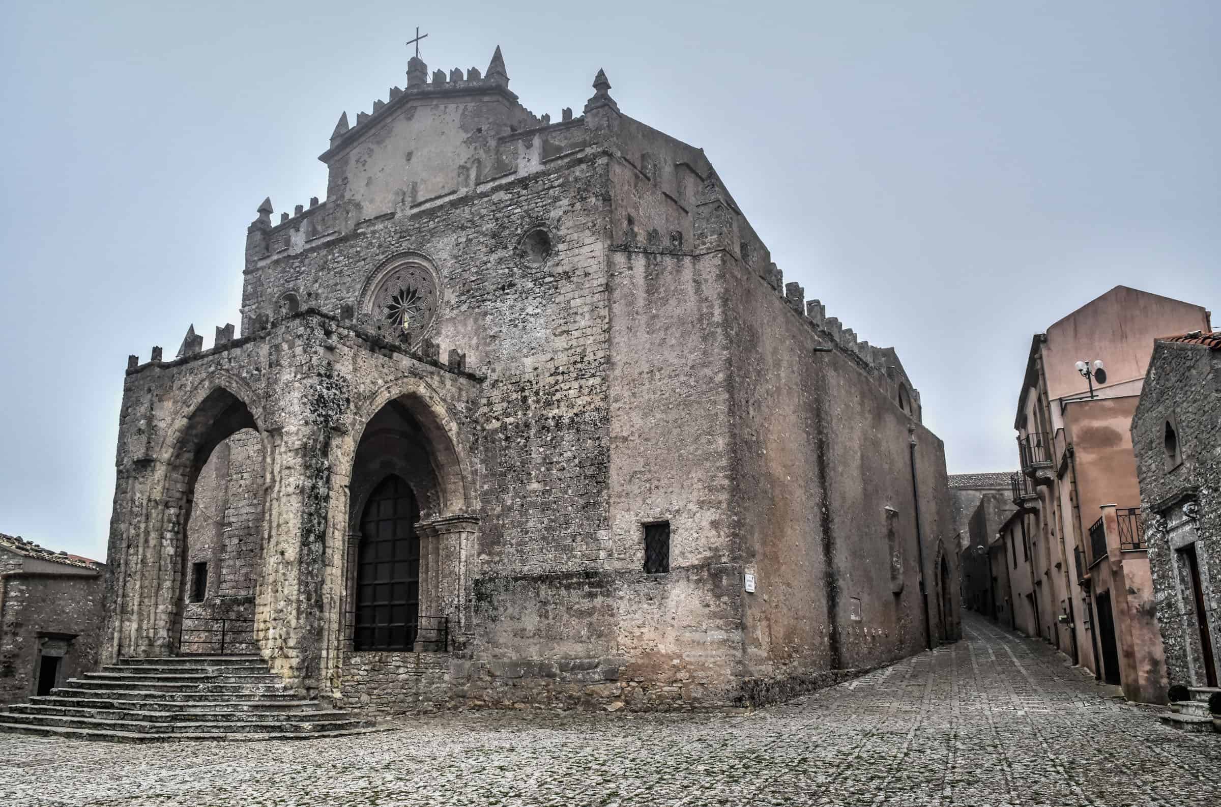 duomo church in erice sicily