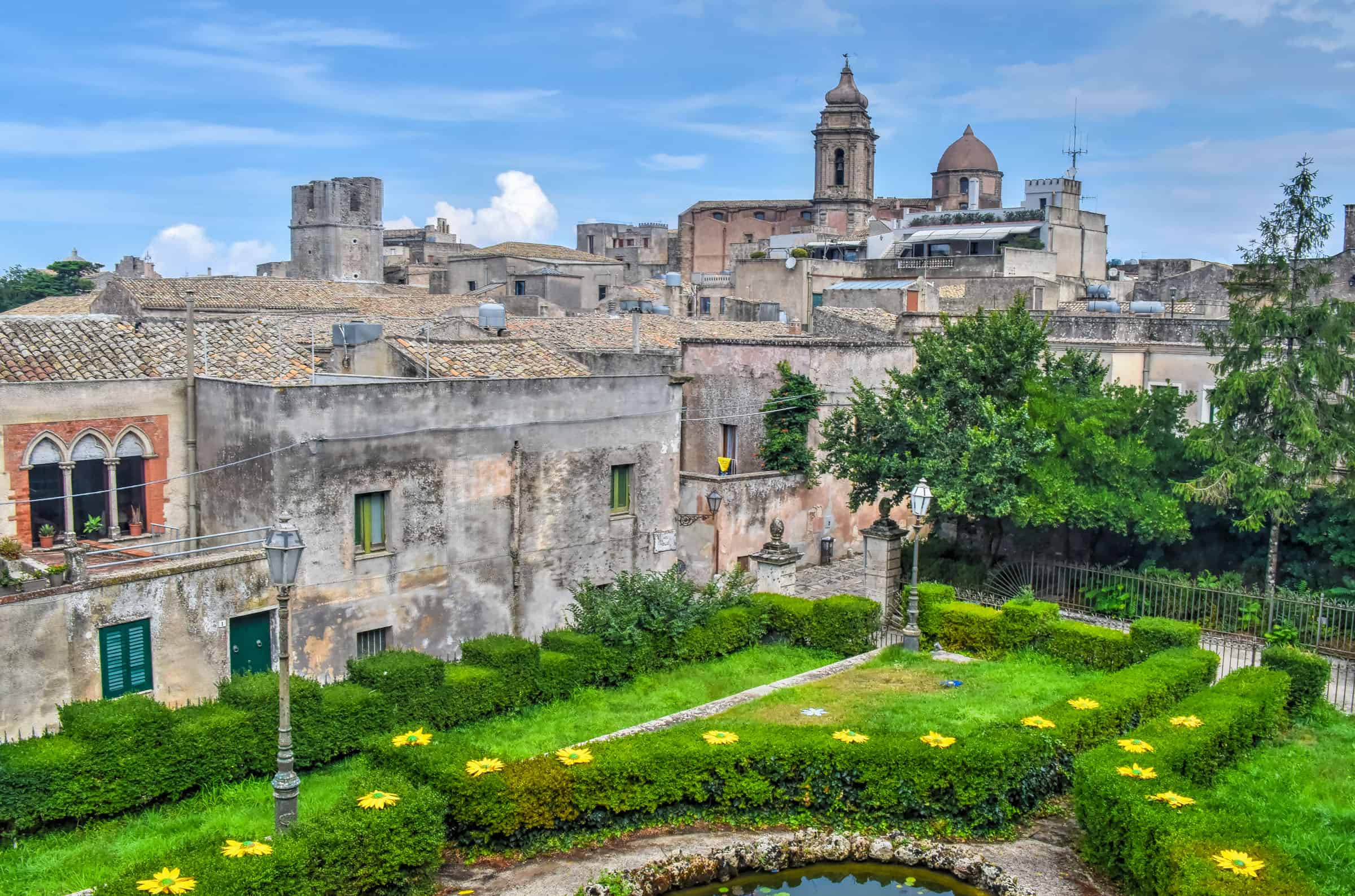 Garden of Balio in erice sicily