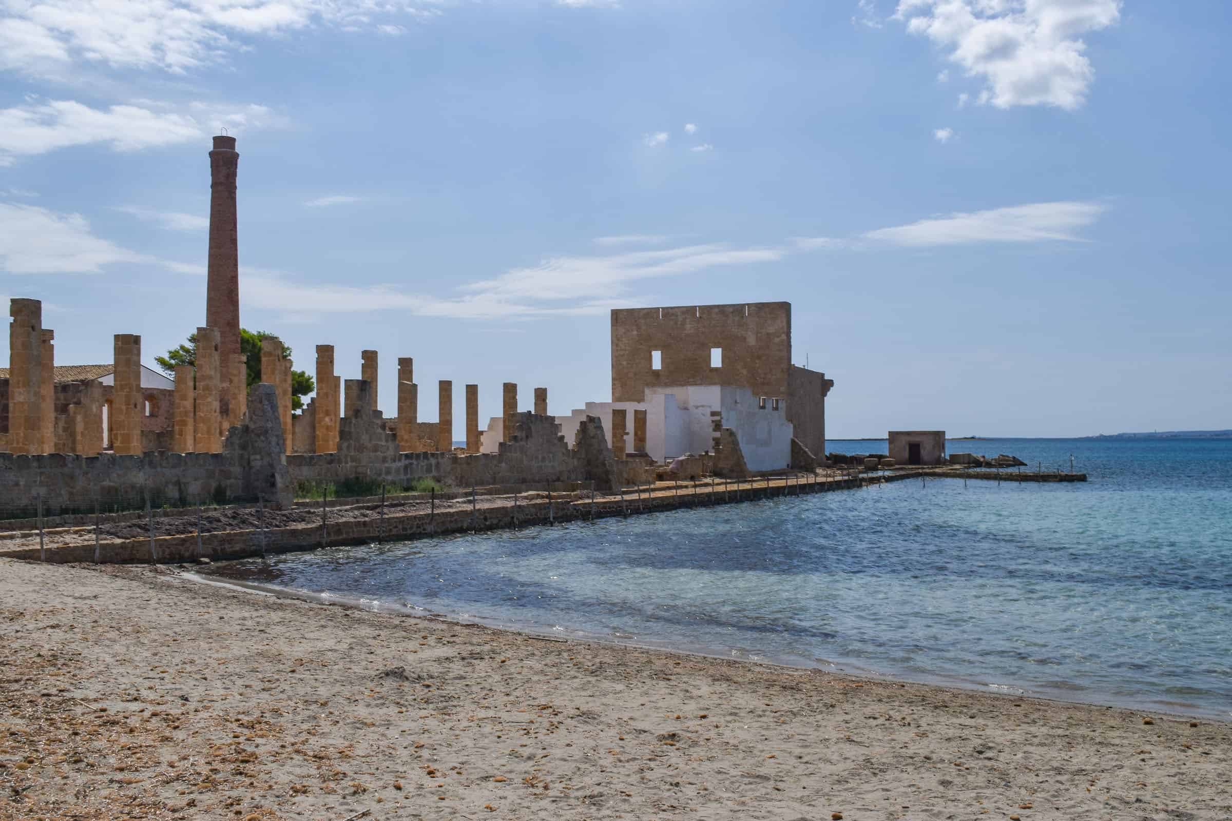 tonnora in Vendicari nature reserve in Sicily