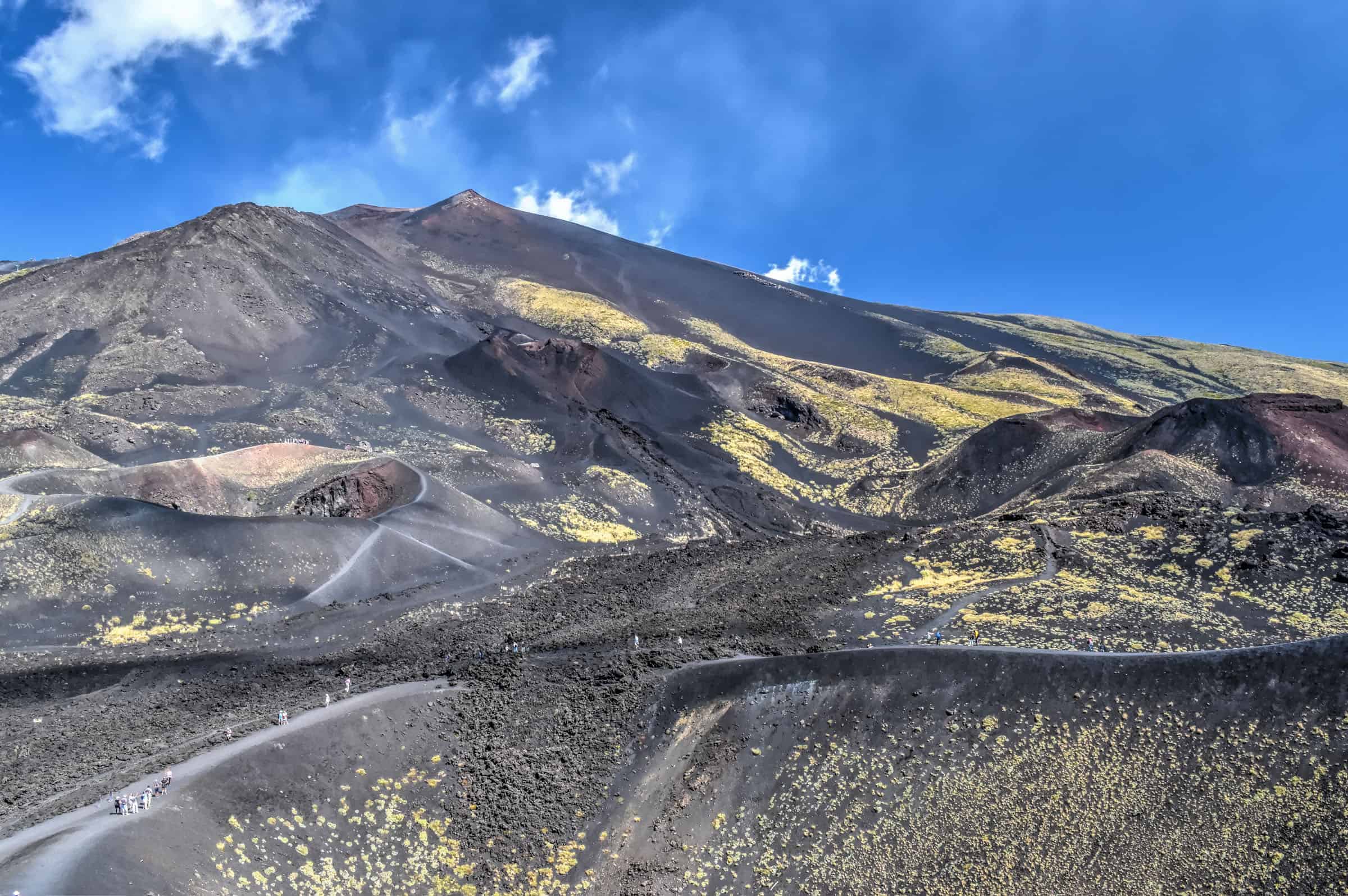 mount etna in sicily