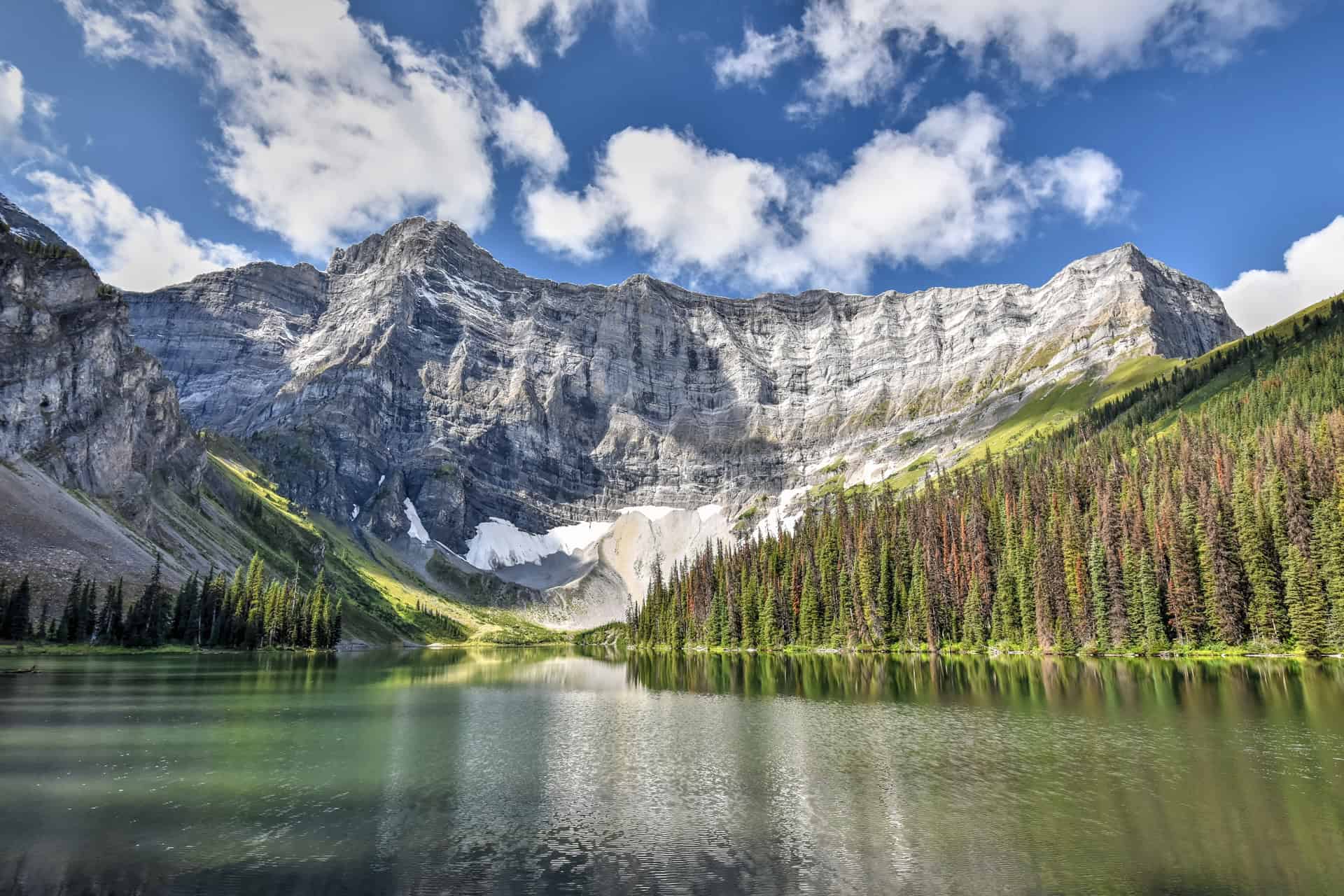 hiking rawson lake kananaskis
