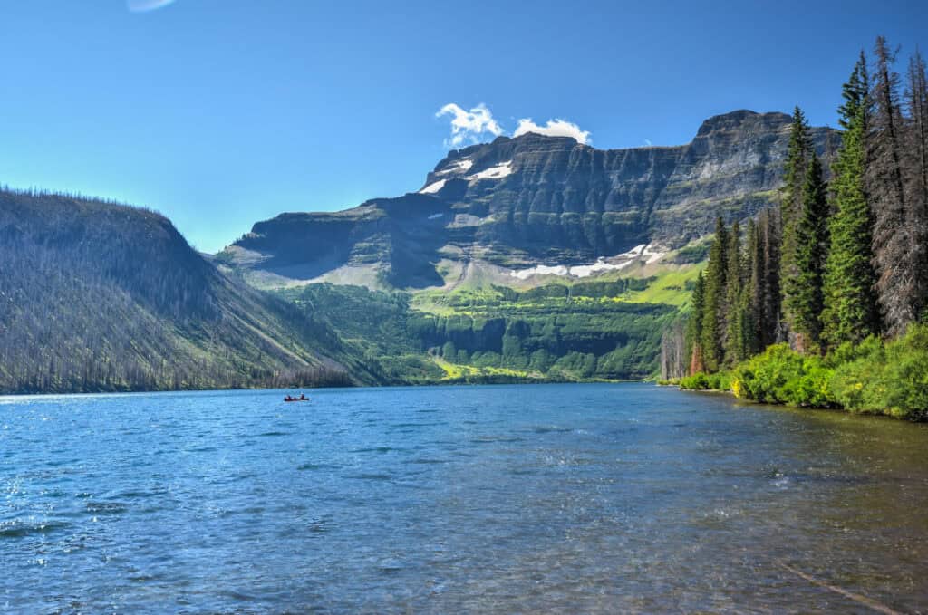 cameron lake waterton national park