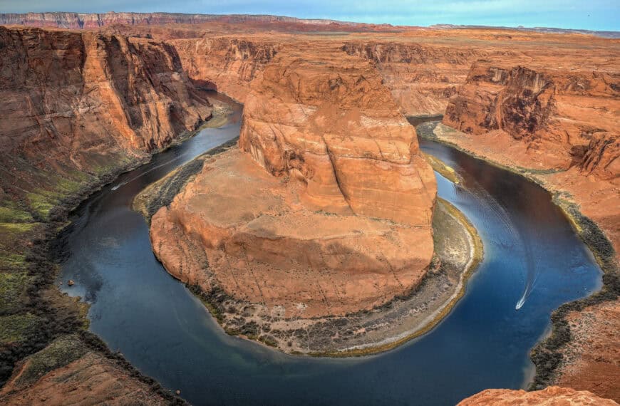 horeshoe bend near page arizona