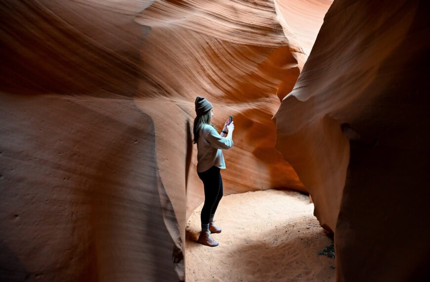tour of antelope canyon X
