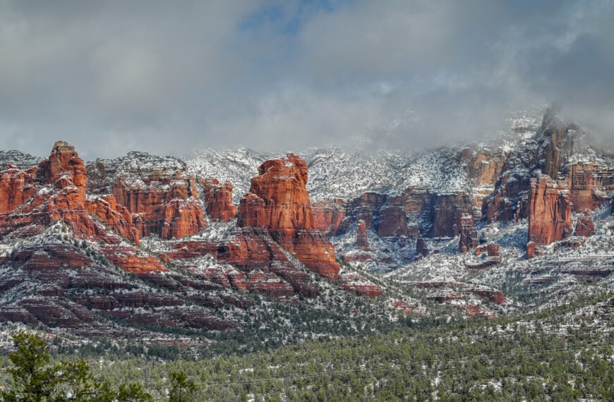 view from the soldier pass trail in sedona