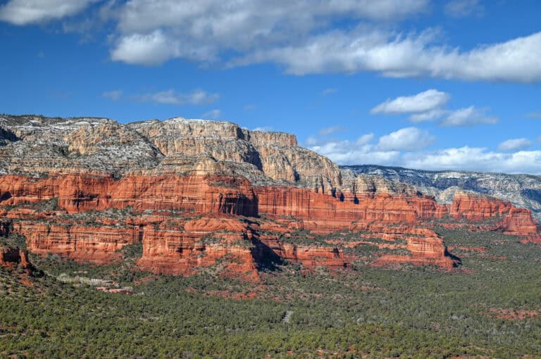 Doe mountain trail in sedona