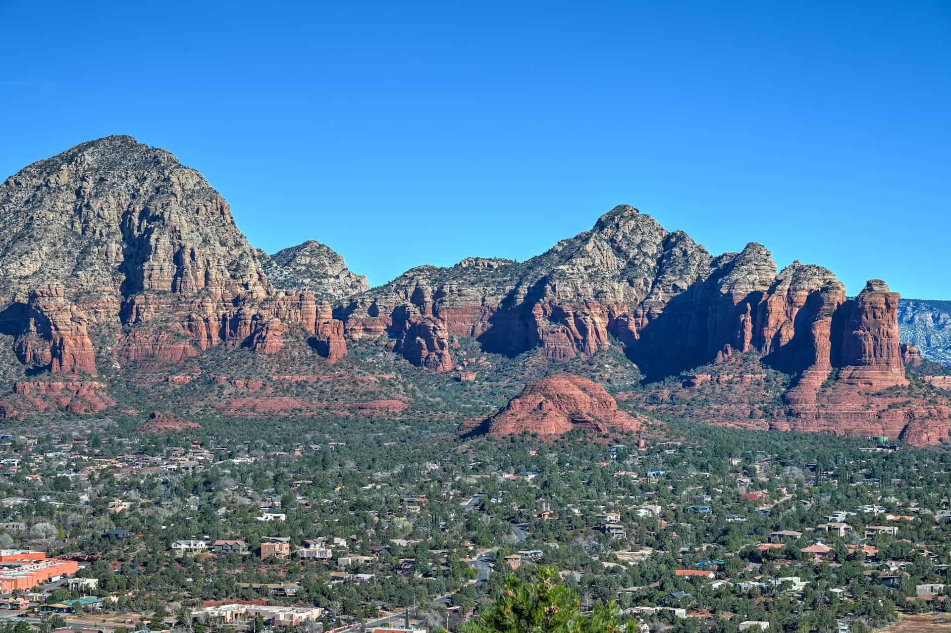 hiking the airport view trail in sedona