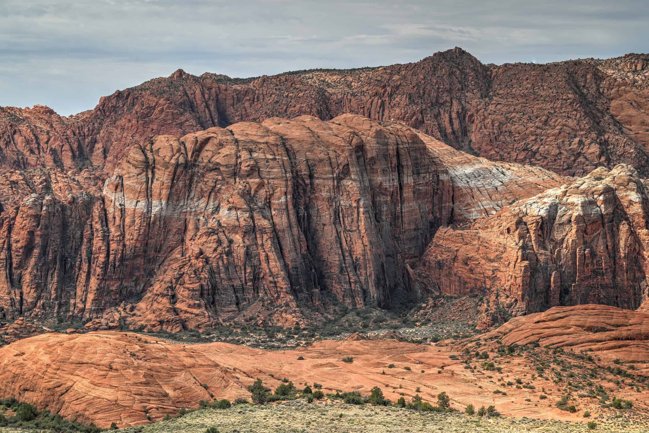 snow canyon overlook