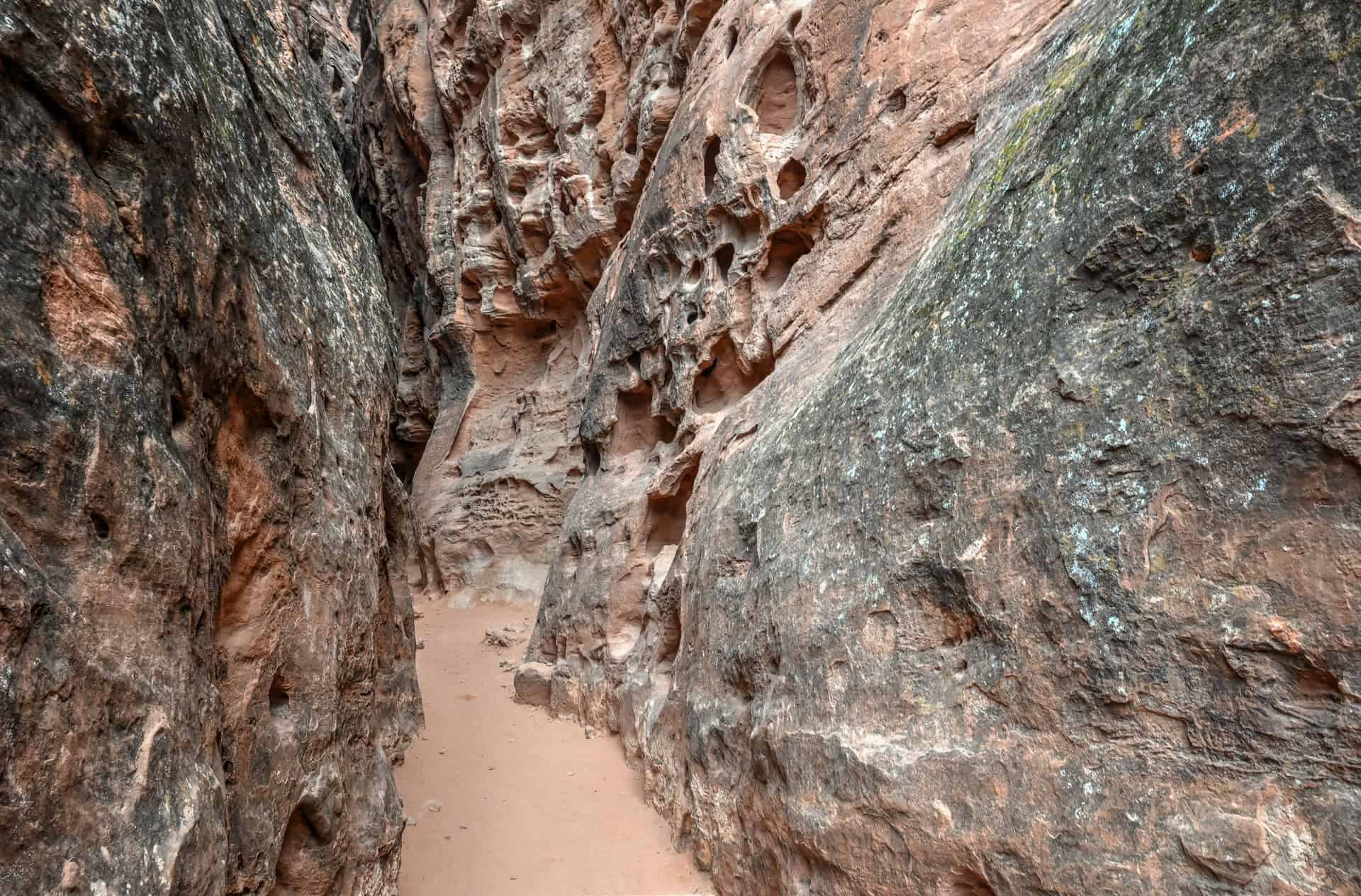 jenny's canyon in snow canyon state park