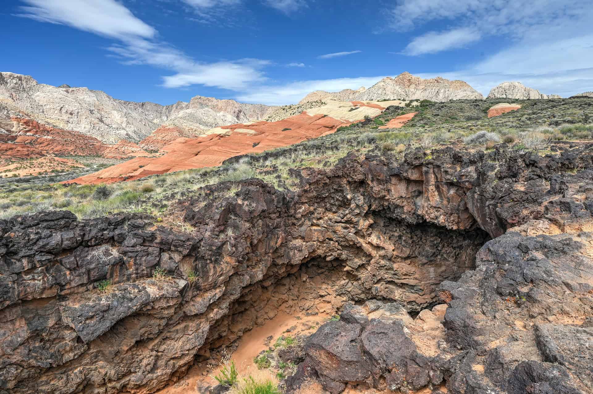lava tube snow canyon state park