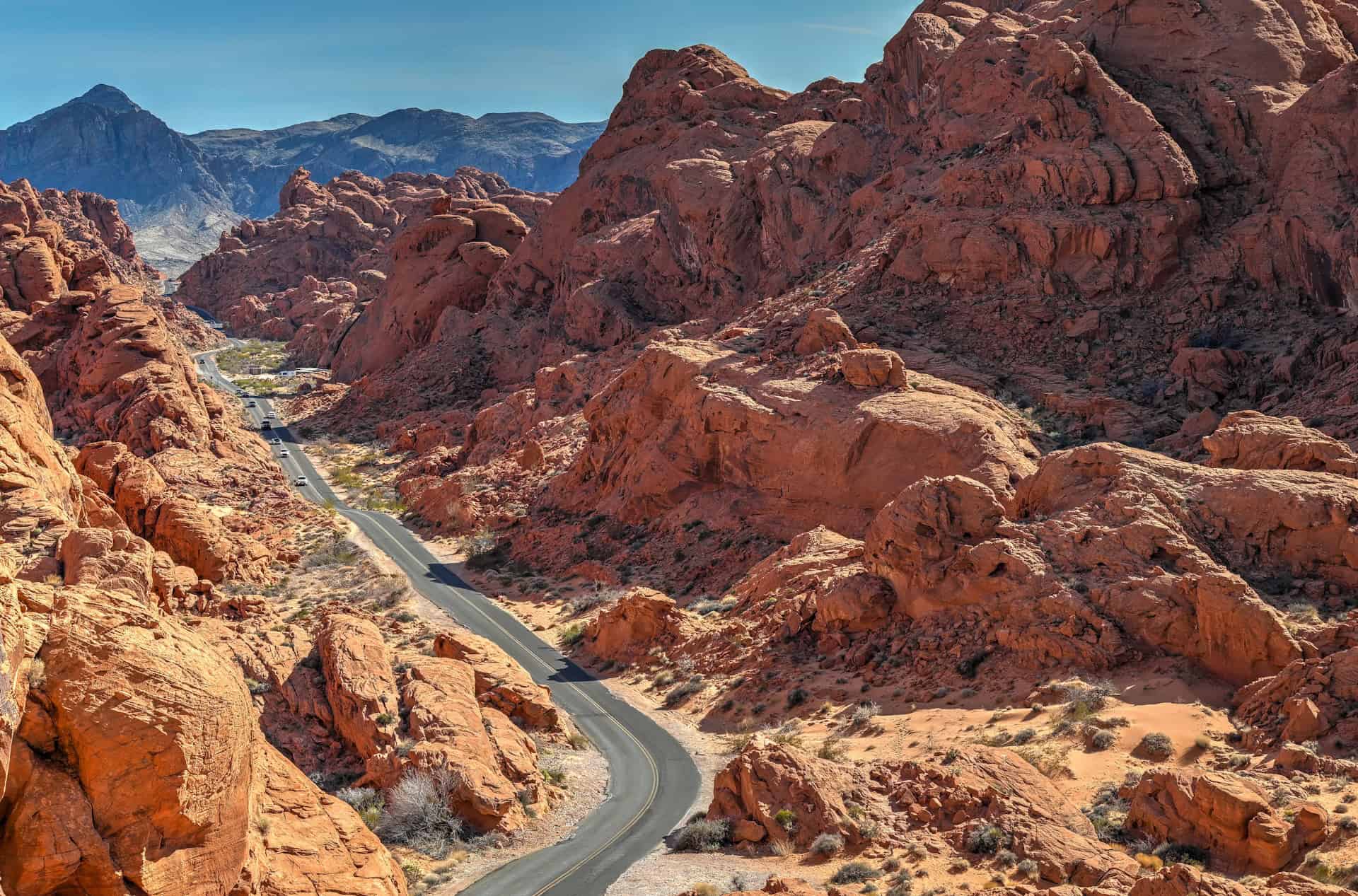 mouse tank road in valley of fire