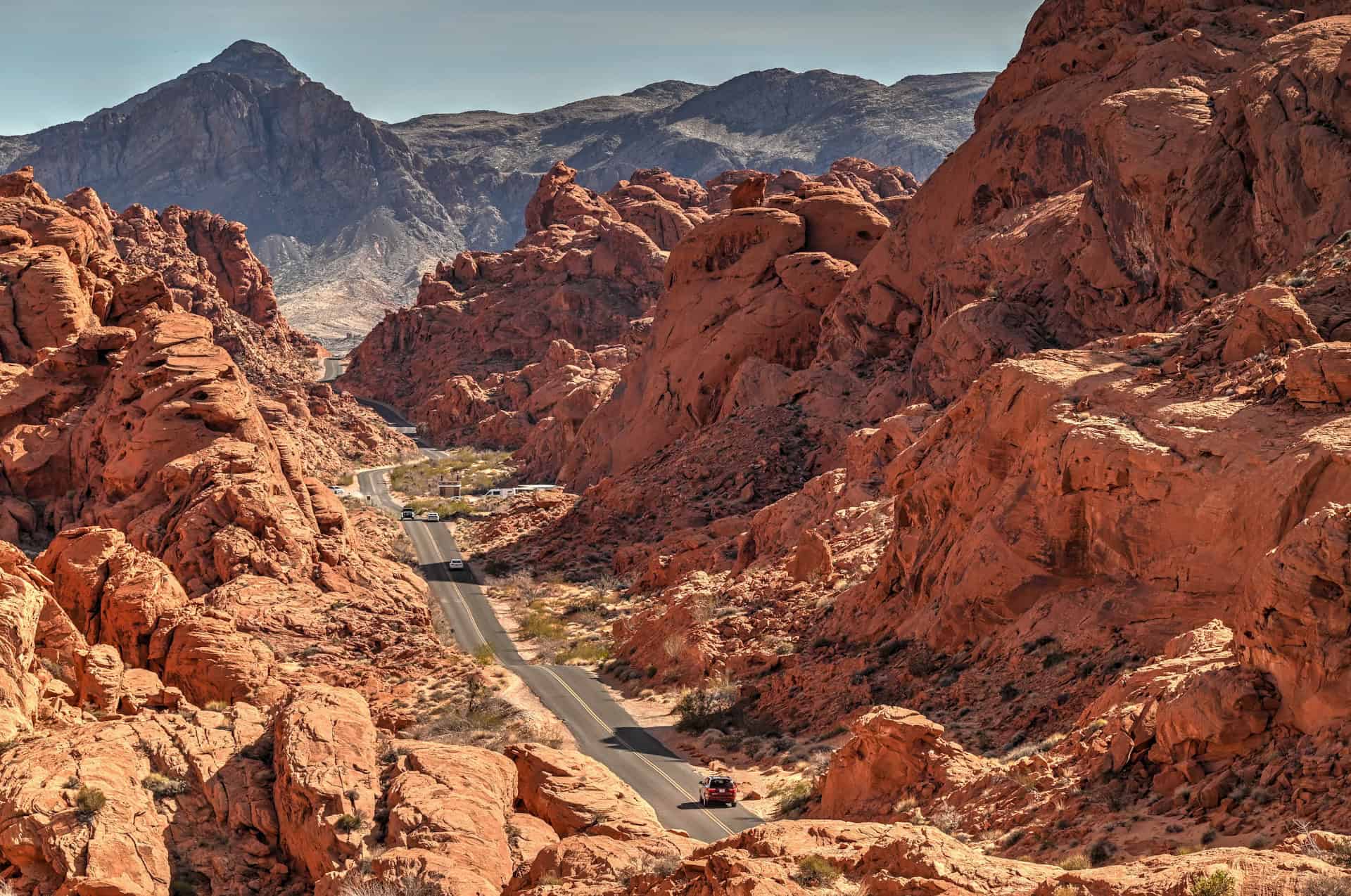 mouse tank Scenic Lookout in valley of fire