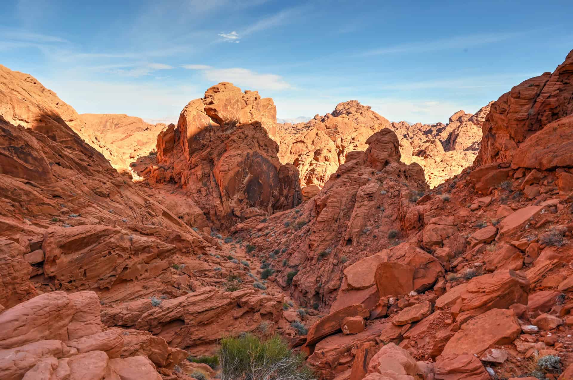 rainbow vista in valley of fire state park