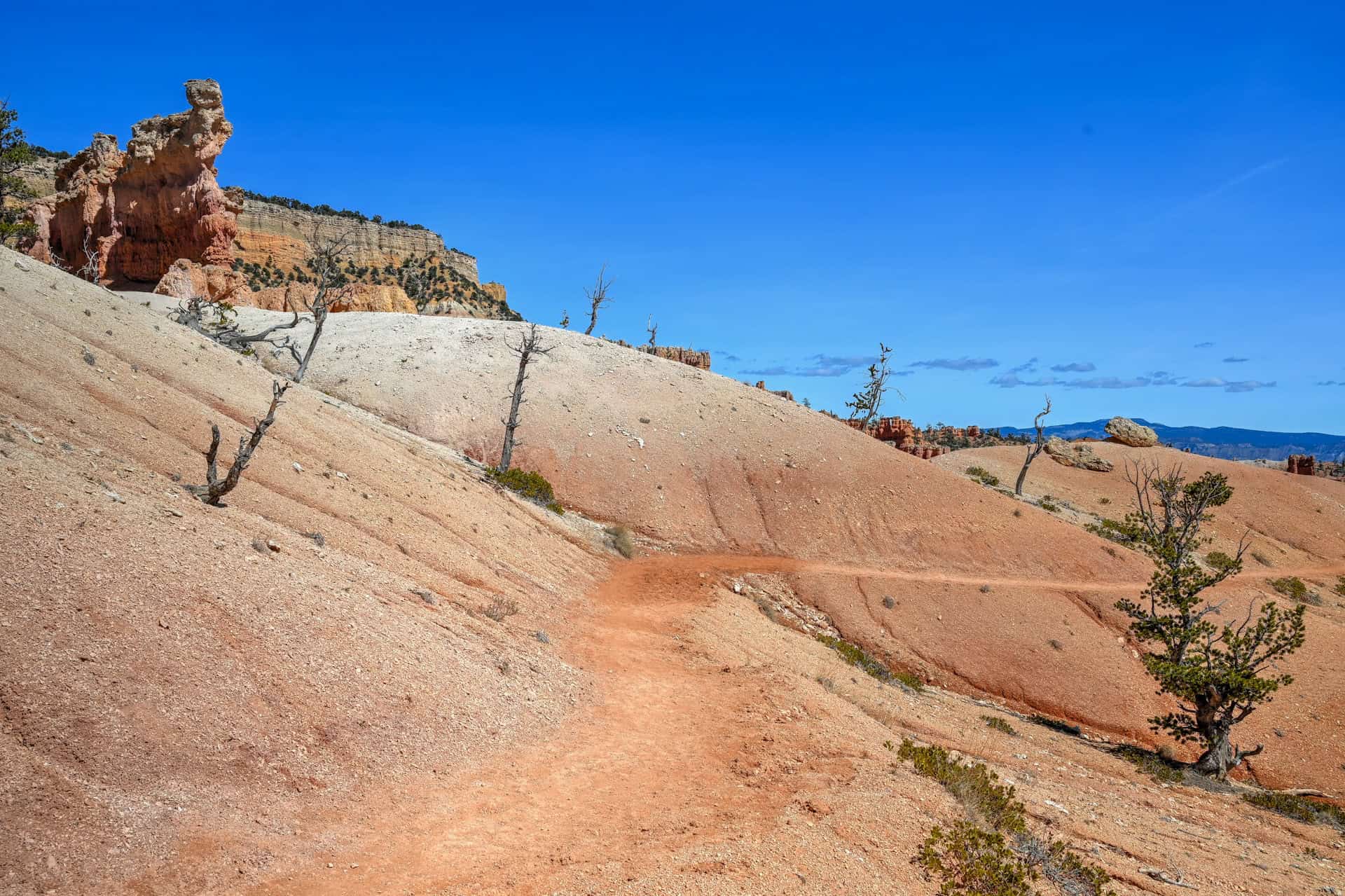 desolate landscapes of the tower bridge trail