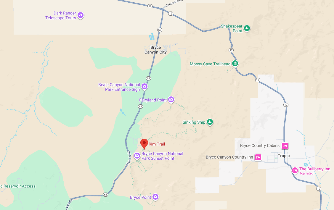rim trail map