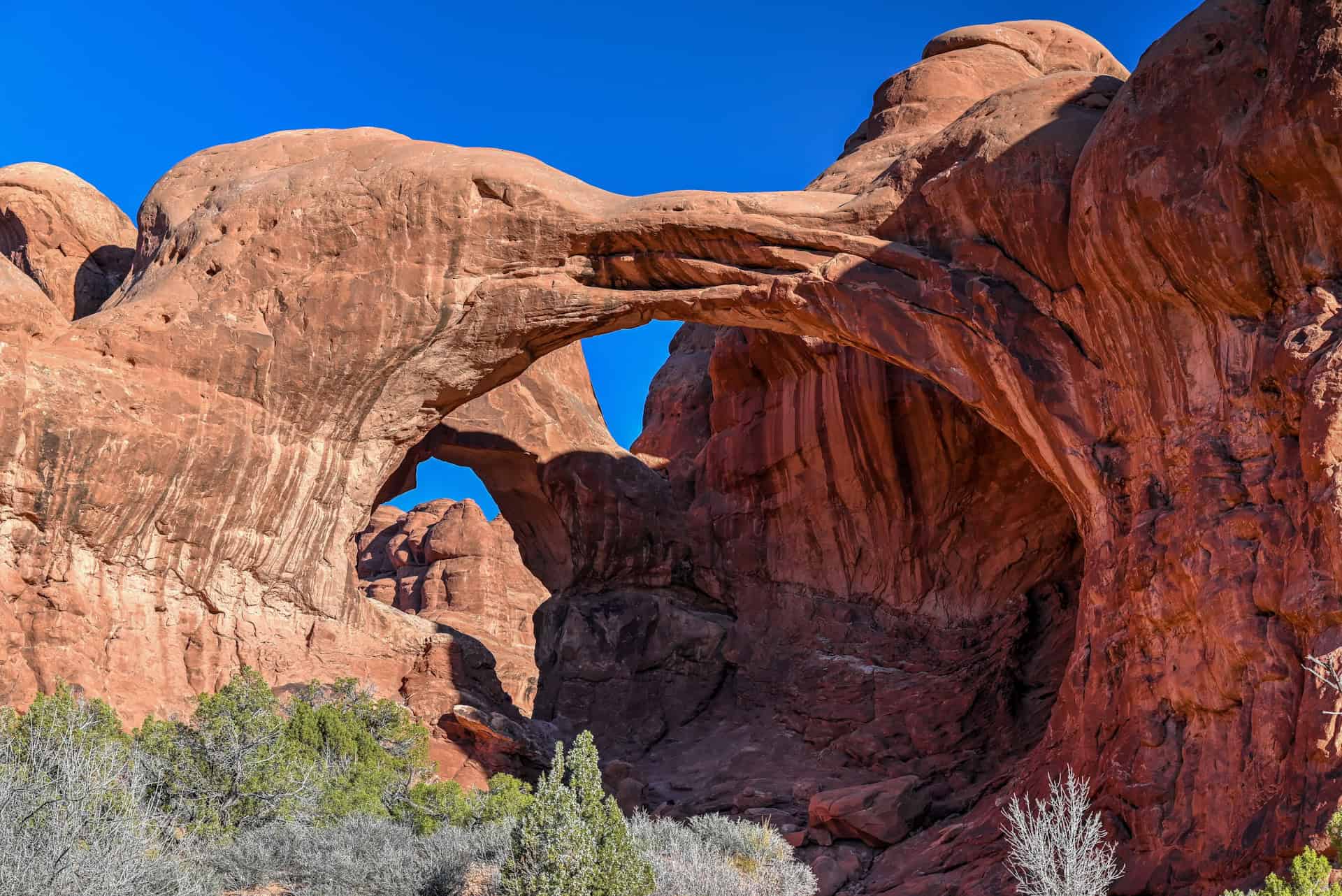 double arch in arches national park
