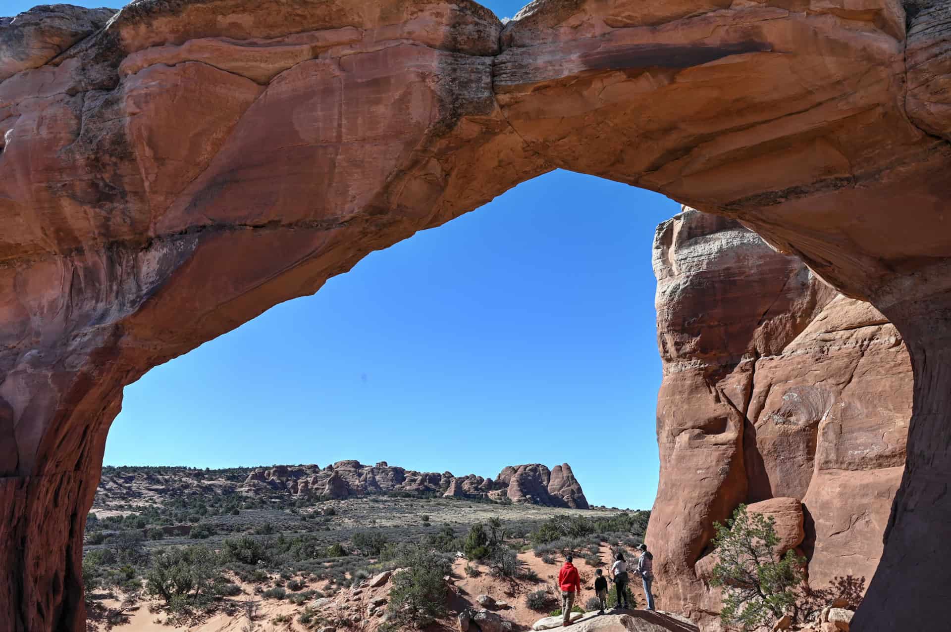 views from the broken arch