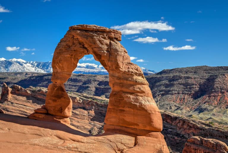 delicate arch, in arches national park
