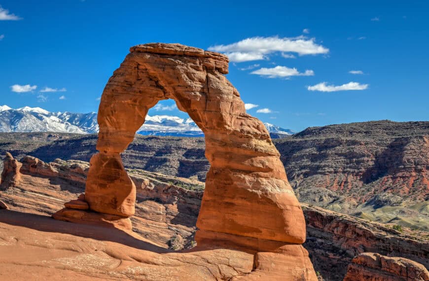 delicate arch, in arches national park