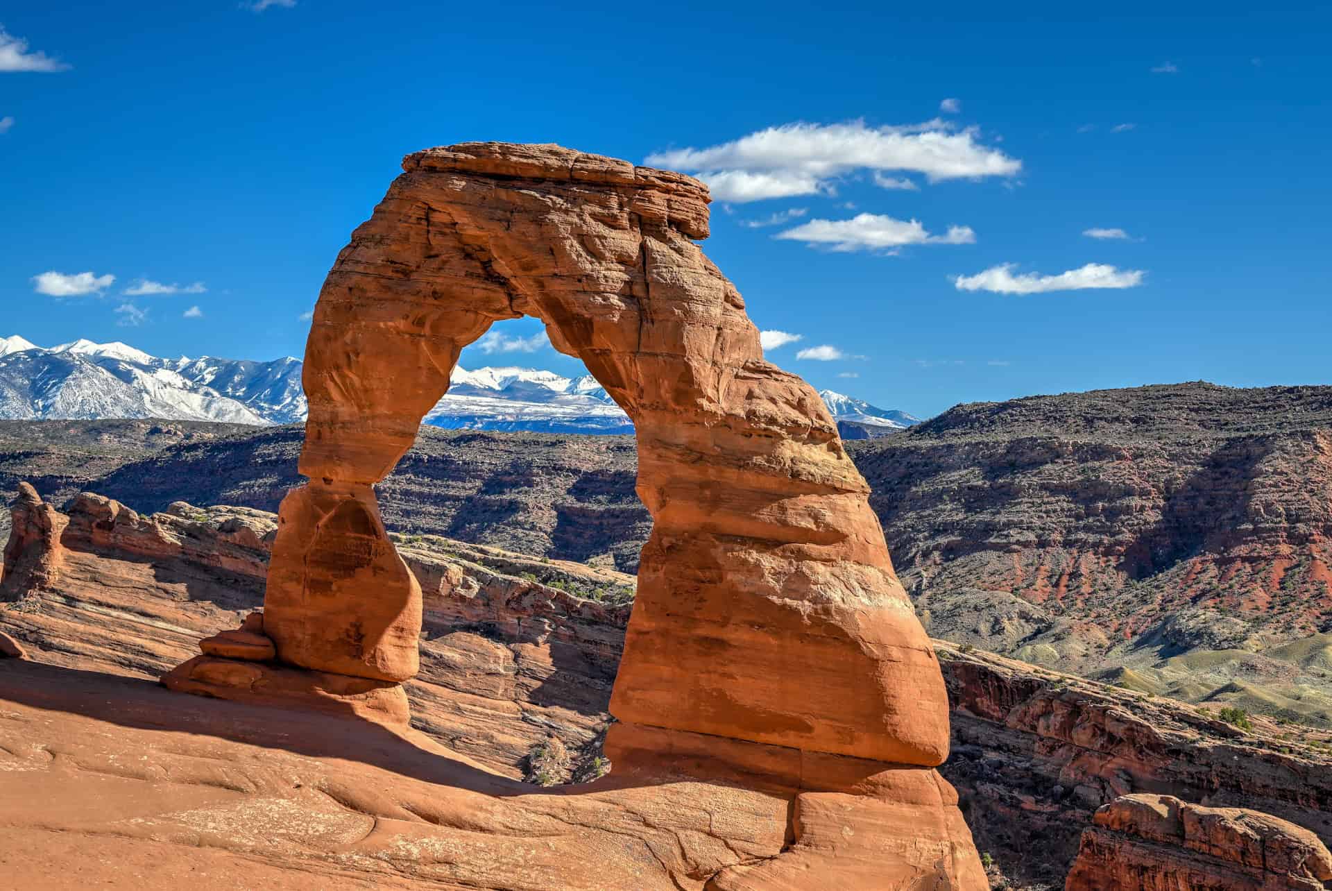 delicate arch, in arches national park