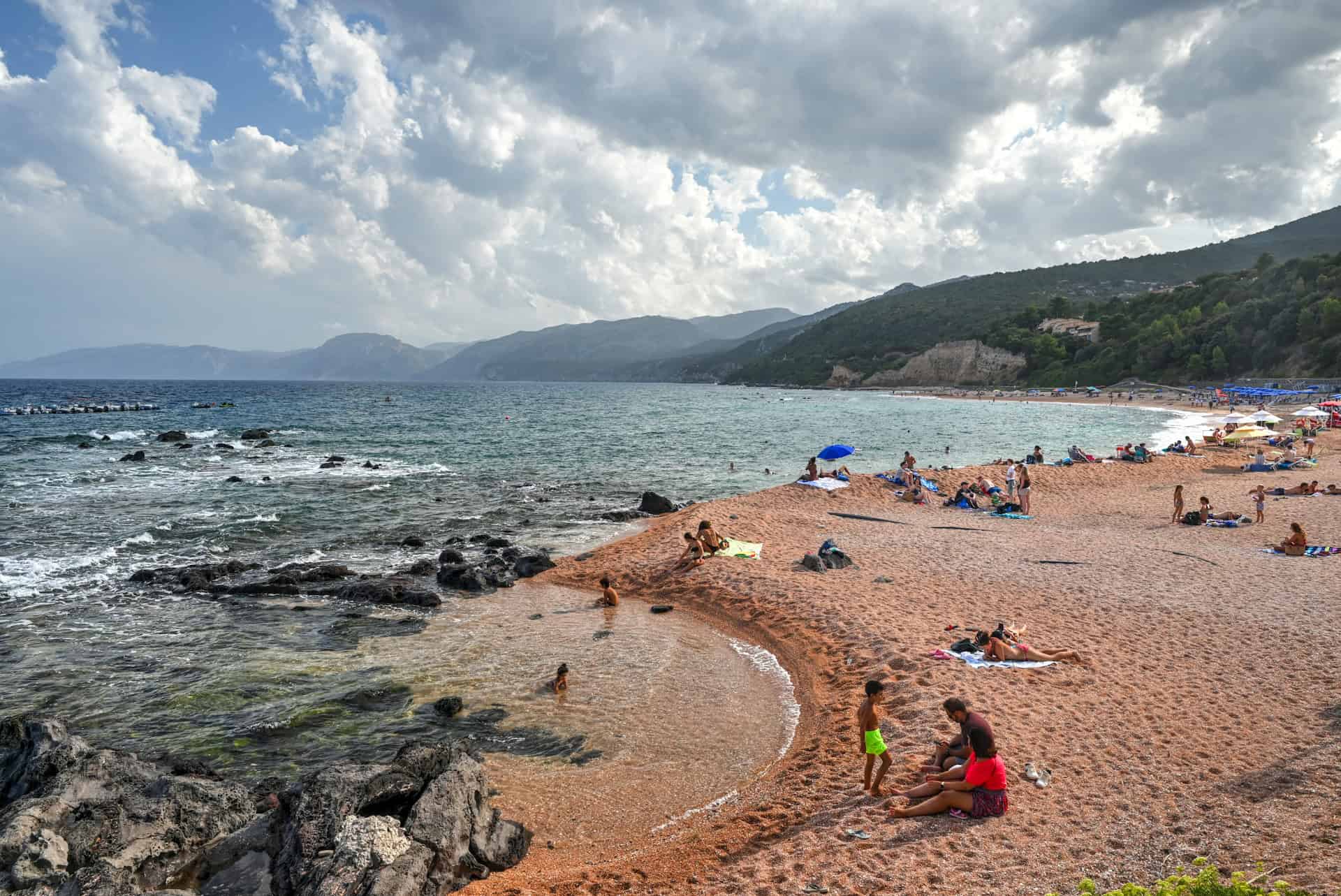 Palmasera Beach in cala gonone