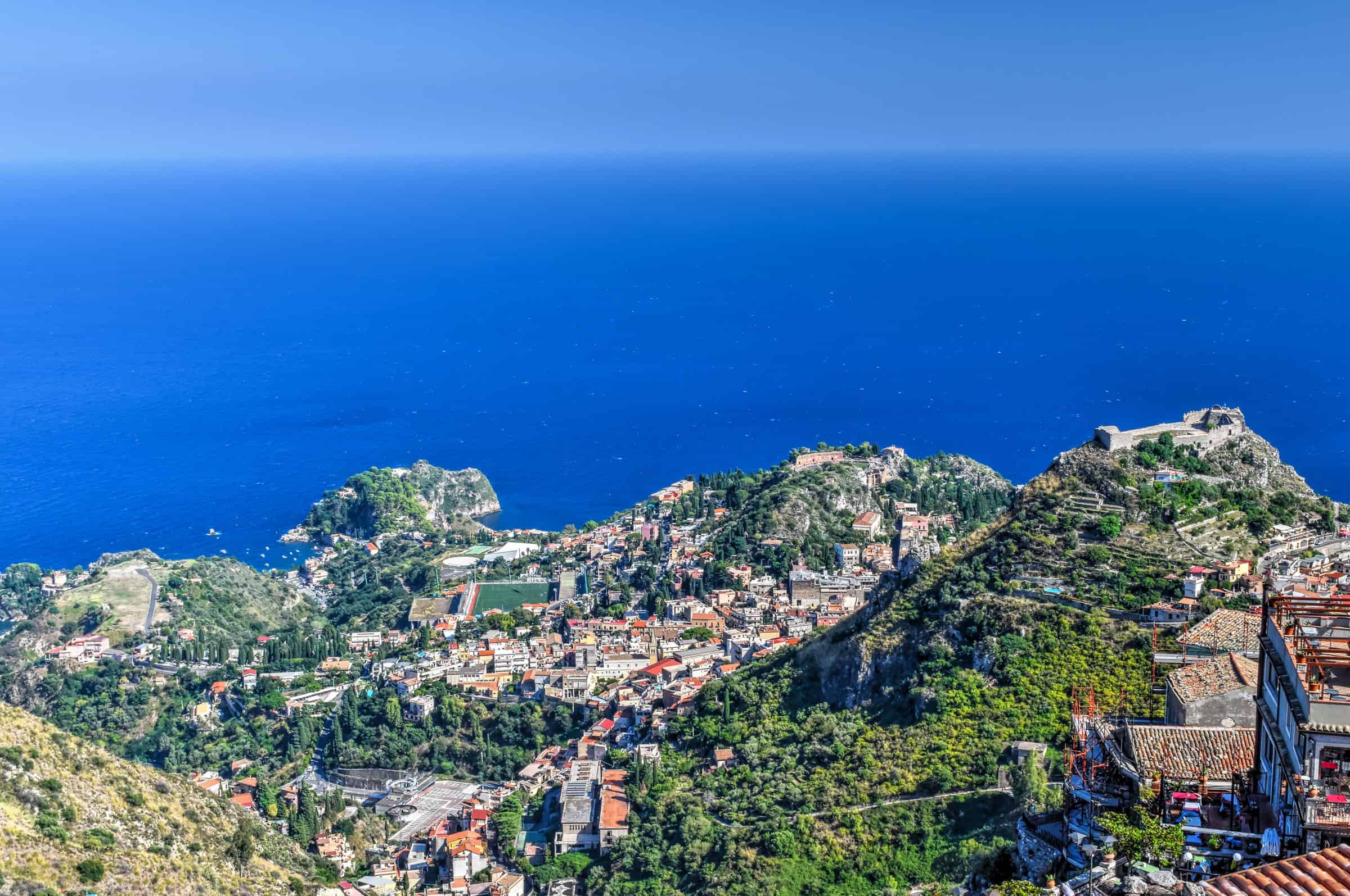 viewpoint in castelmola