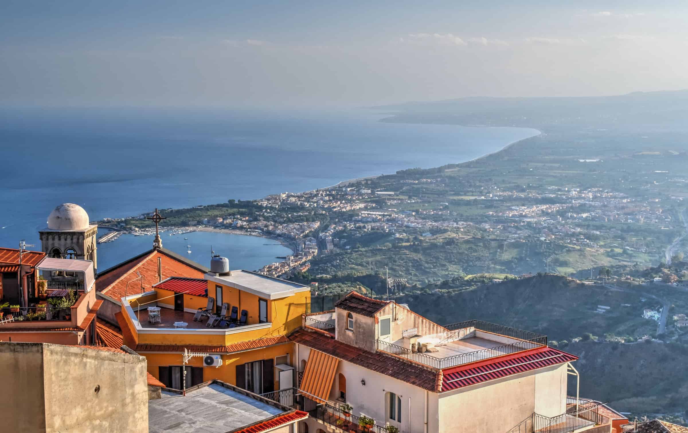 stunning coastal views from castelmola