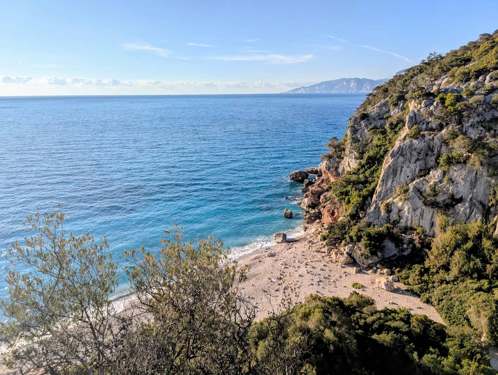 cala fuili in sardinia