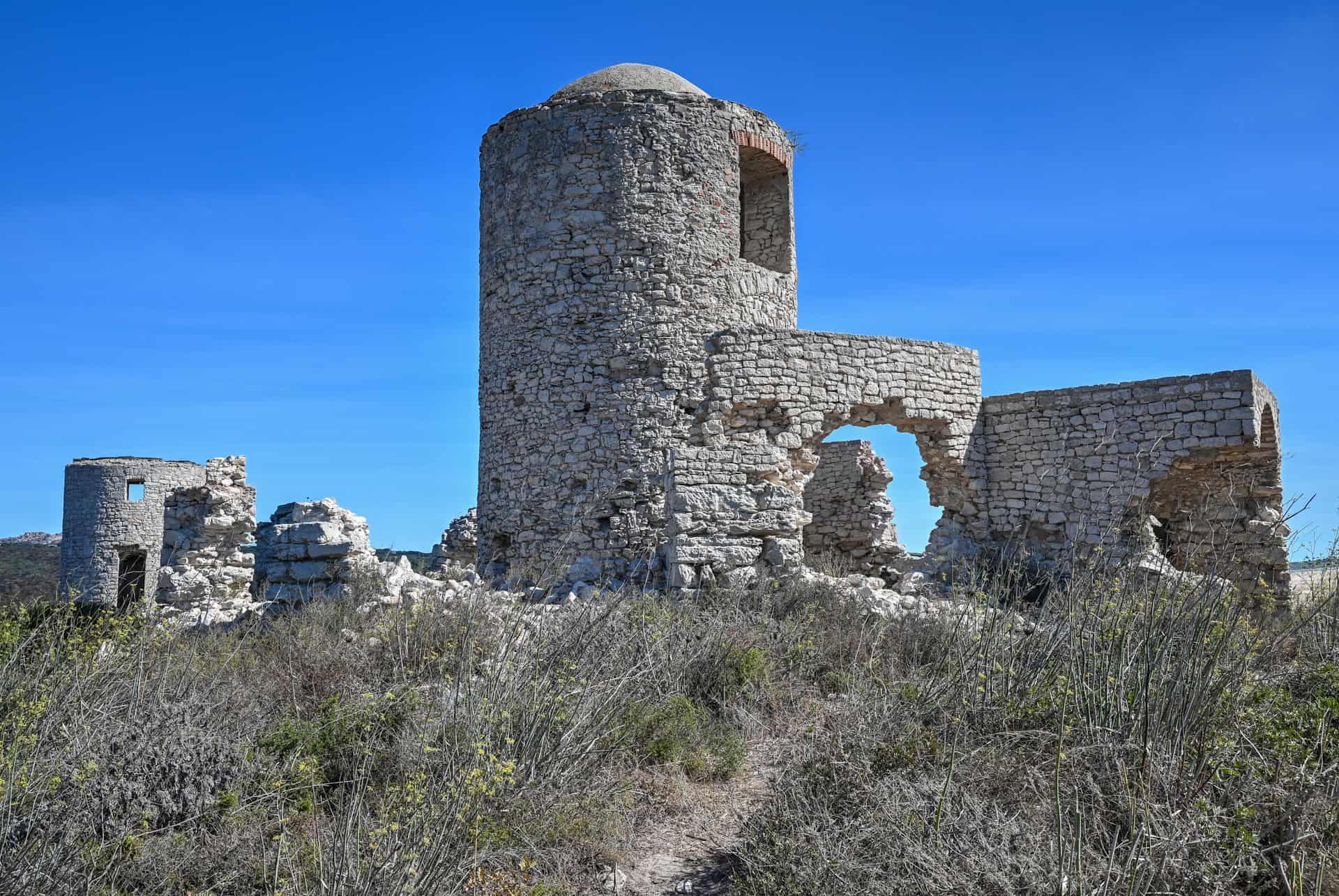 Ancient Windmills of Bonifacio