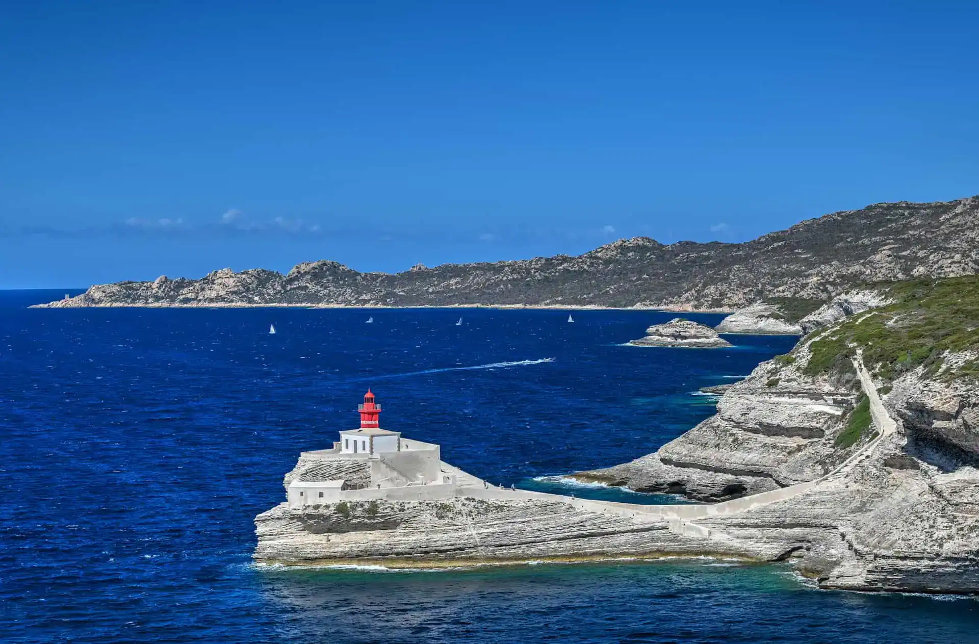 Phare de la Madonetta near Bonifacio