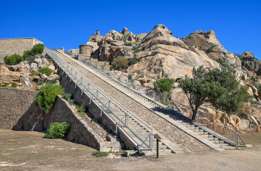 Fortezza di Monte Altura in Sardinia
