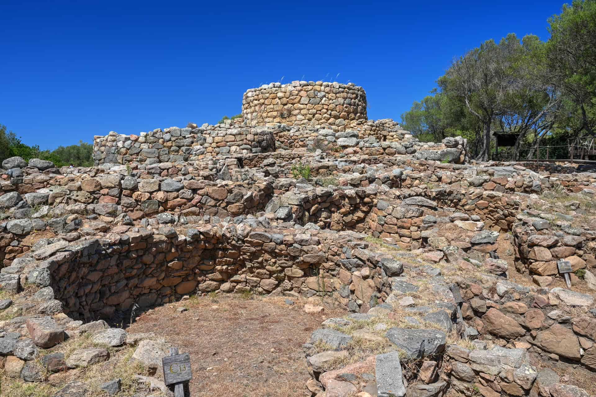 keep of Nuraghe La Prisgiona