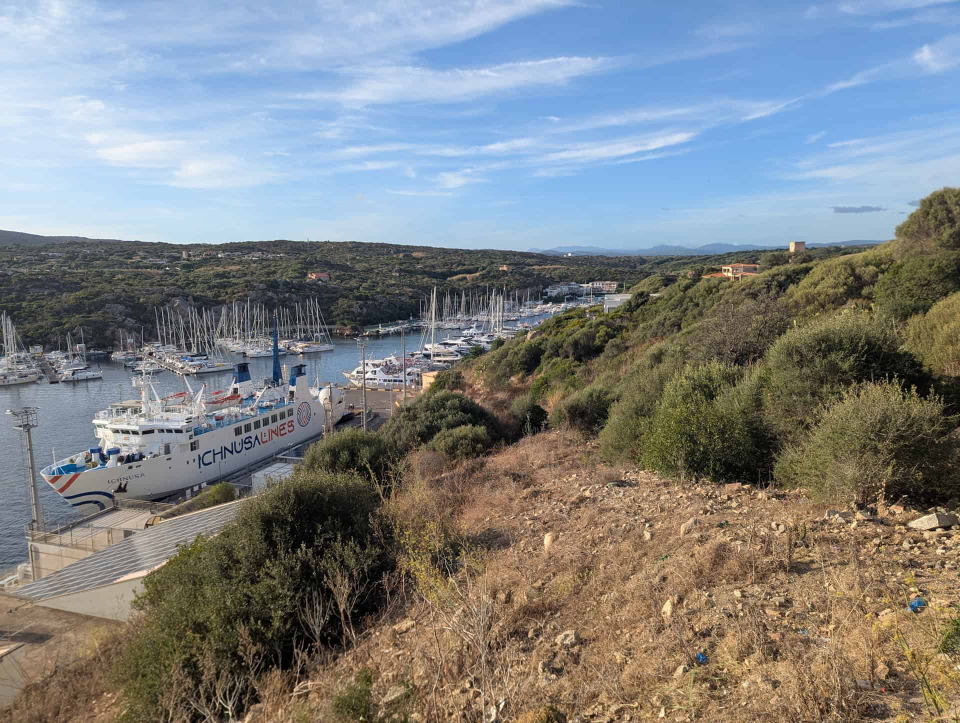 ferry terminal in santa teresa gallura